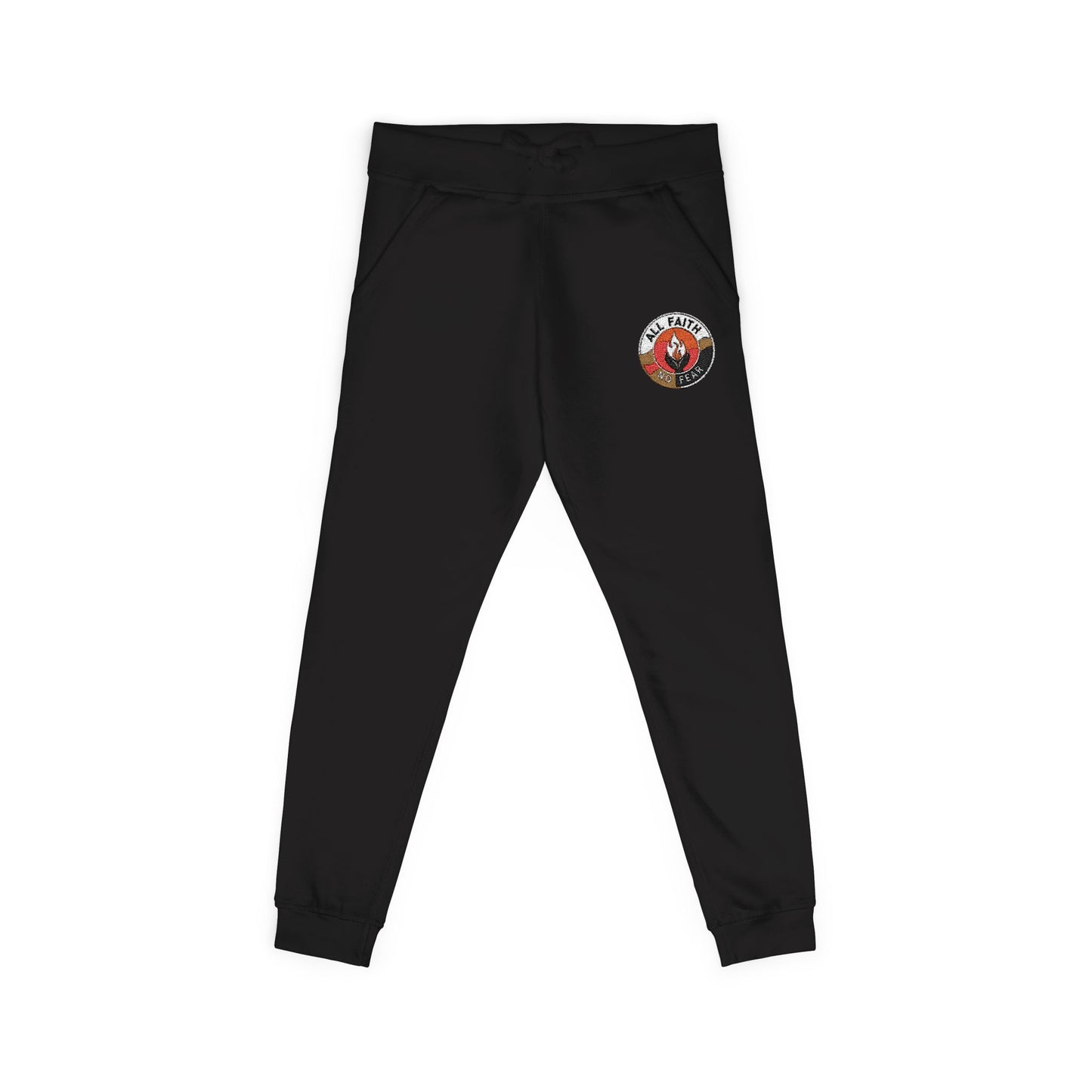 Embroidered Fleece Sweatpants with AFNF Logo