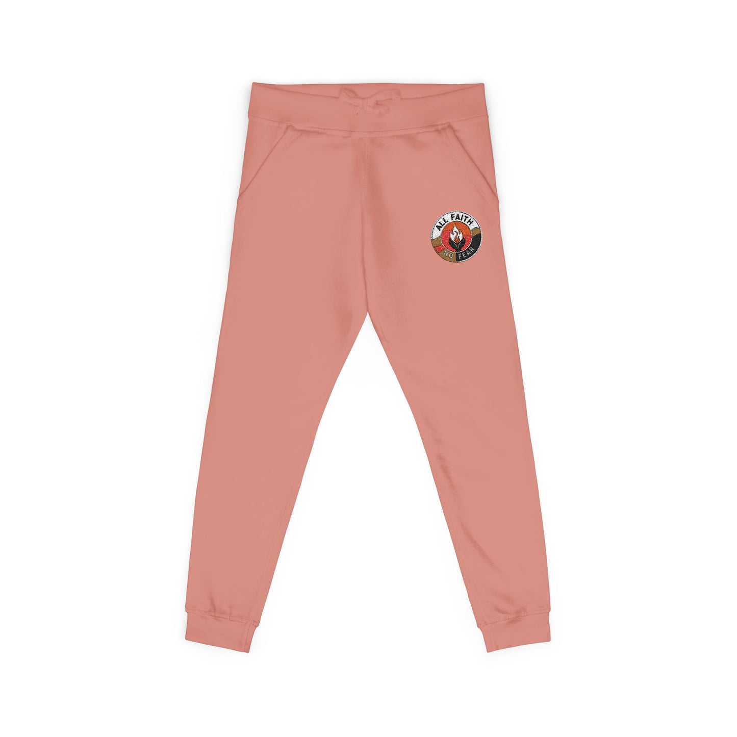 Embroidered Fleece Sweatpants with AFNF Logo