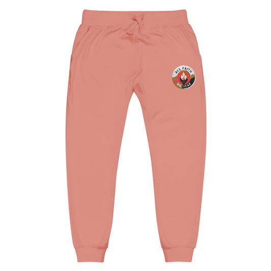 Embroidered Fleece Sweatpants with AFNF Logo